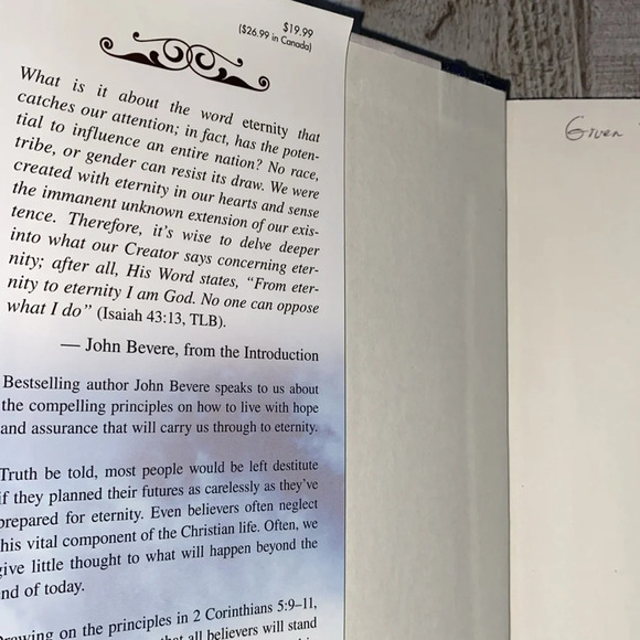 Driven by Eternity book by John Bevere - Picture 4 of 12